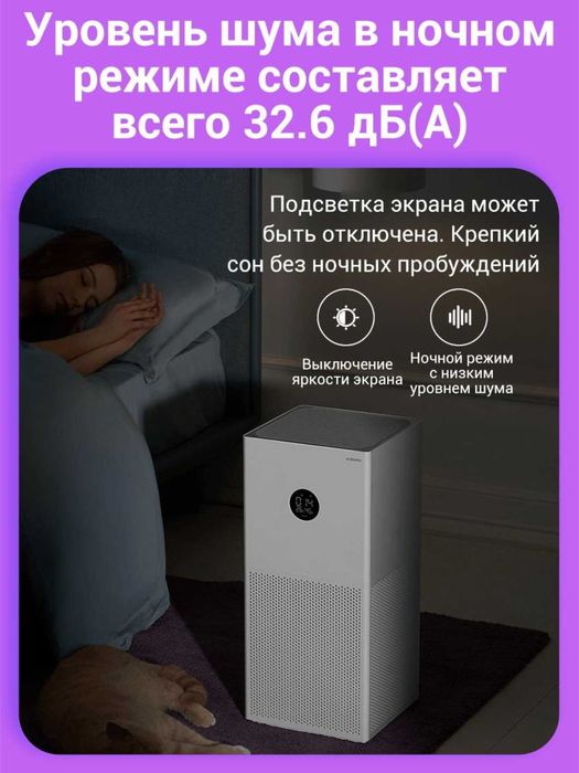 Очиститель воздуха от аллергенов Xiaomi Smart Air Purifier 4 Lite