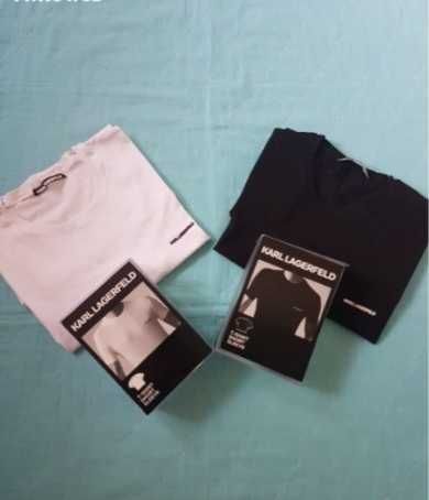 Тениска KARL LAGERFELD. Оригинална, размер L. НОВА!