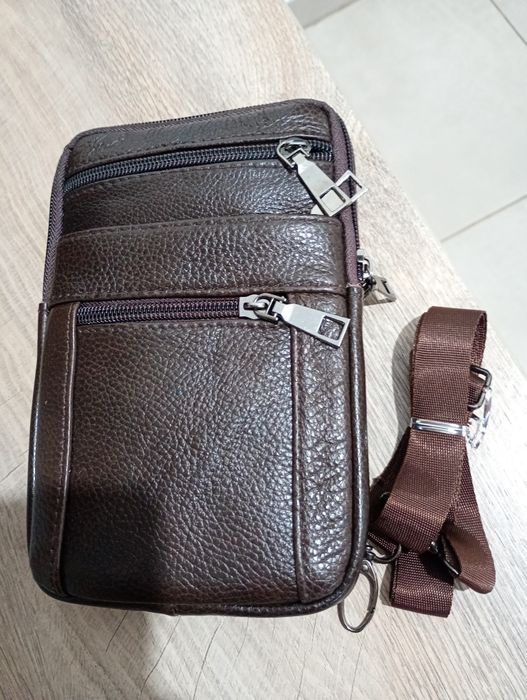 Borseta bărbați piele naturală