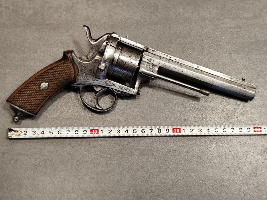 Lefaucheux 1860 / Офицерски Револвер / Пищов