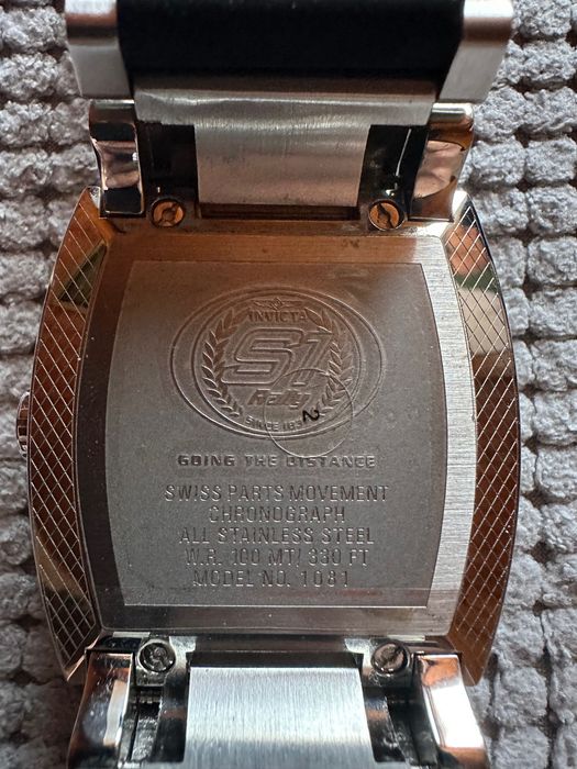 Invicta S1 Rally swiss movement