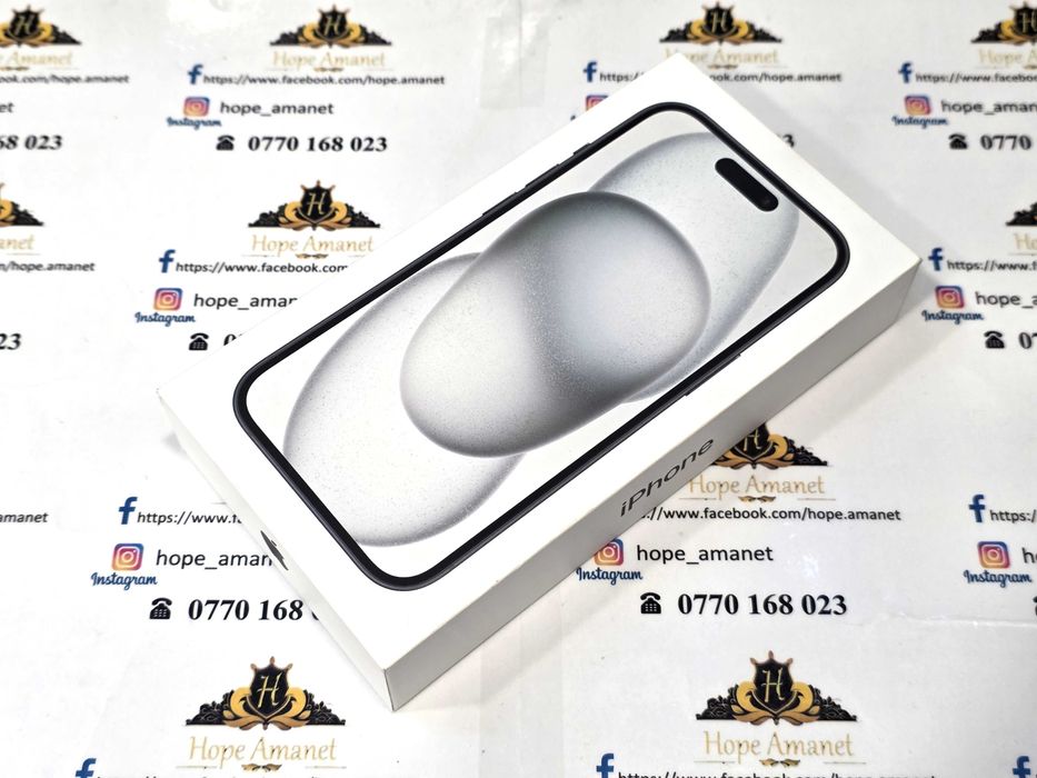 Hope Amanet P7 iPhone 15 Black NOU 128GB