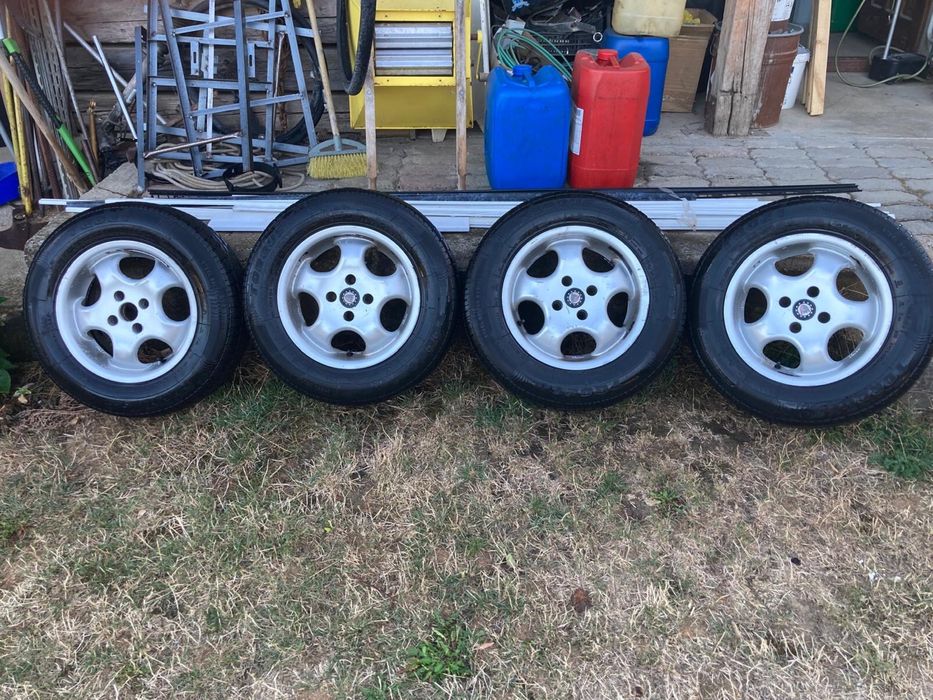 Jante aliaj 15” cu anvelope – set 4 bucăți