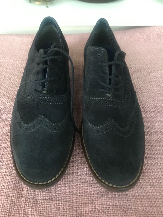 Pantofi din piele barbati bluemarin