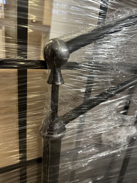 Легло ковано желязо 120/200 с матрак и топ матрак