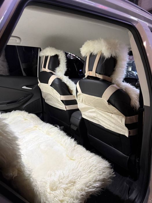 Натуральный мех комплект хамма сиденияга