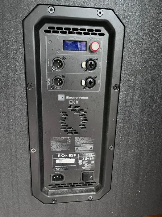 ElectroVoice EKX 18SP. Bose PS18 seria 3.Voice Systems Shark 15hark