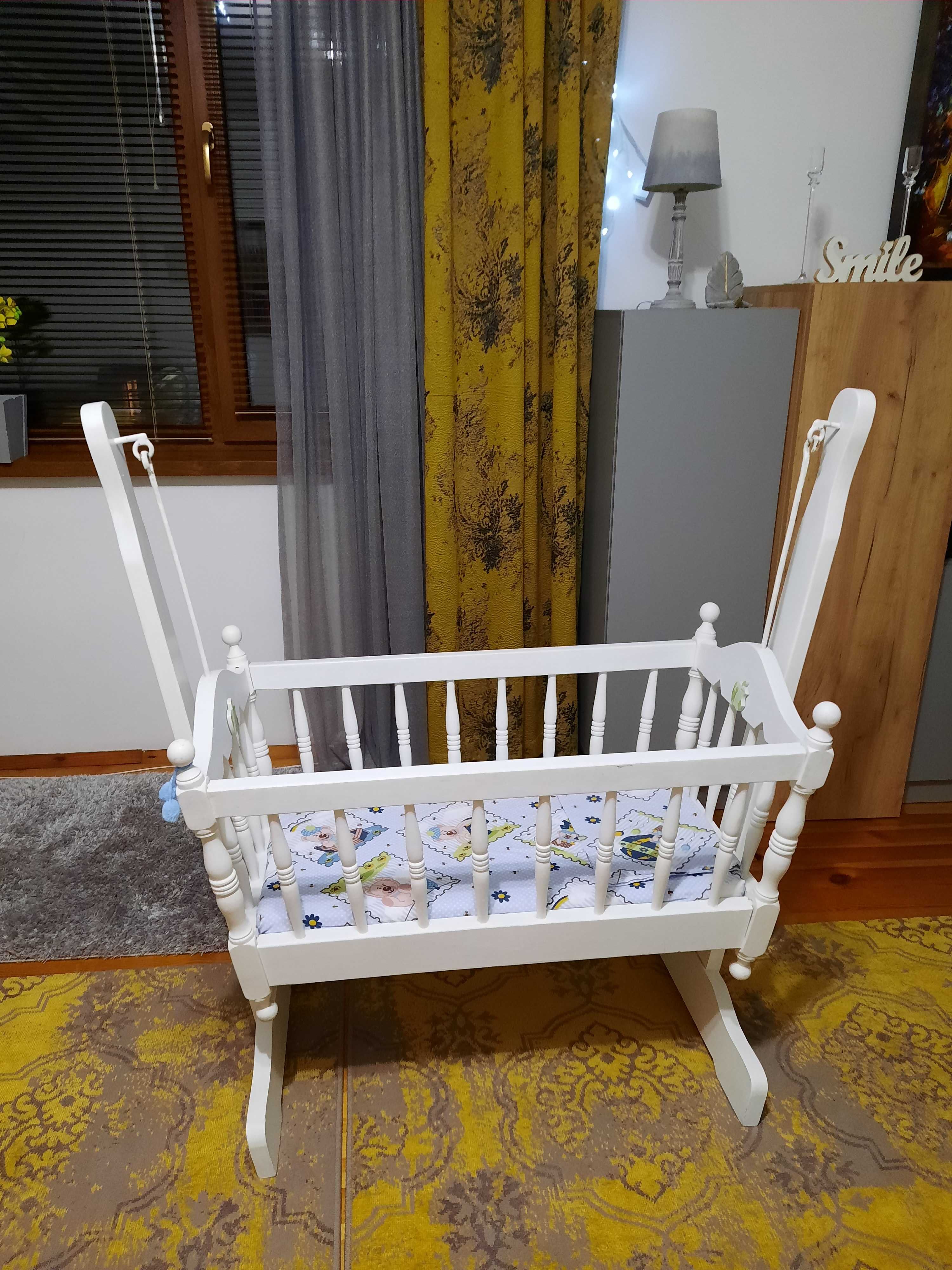 Дървена бебешка люлка гр. Гоце Делчев • OLX.bg