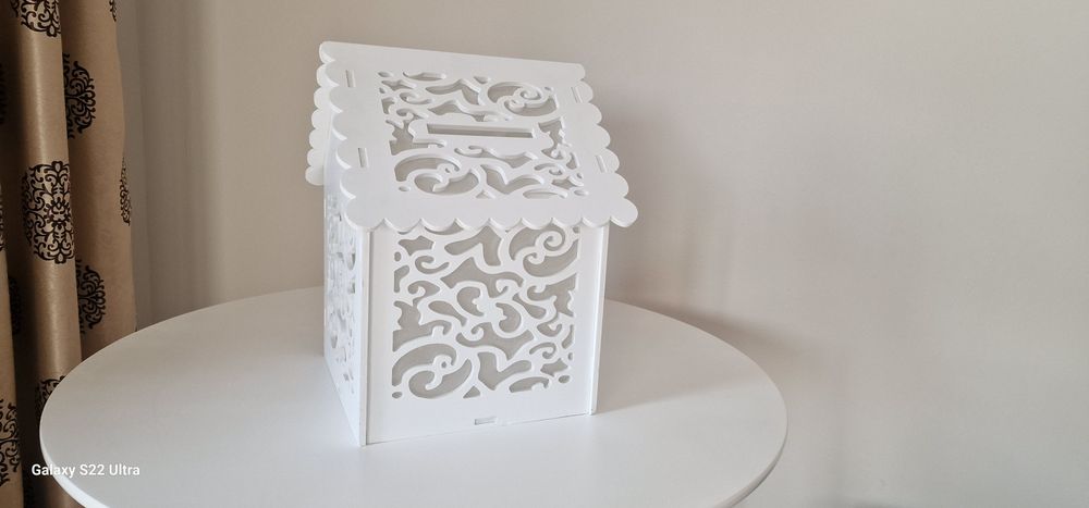 Cutie dar din pvc decorativ