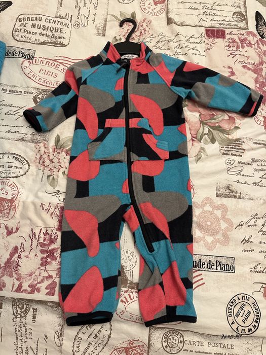 Флисовый комбинезон