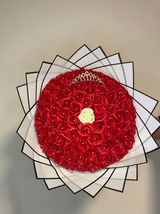 Buchete trandafiri din sapun