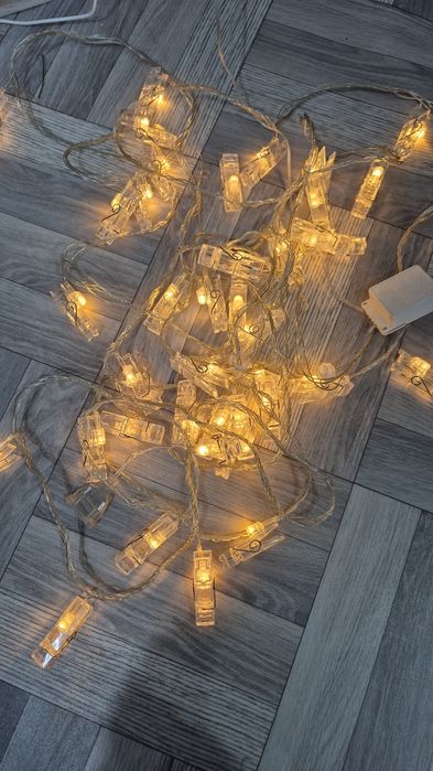 Гирлянда-прищепки