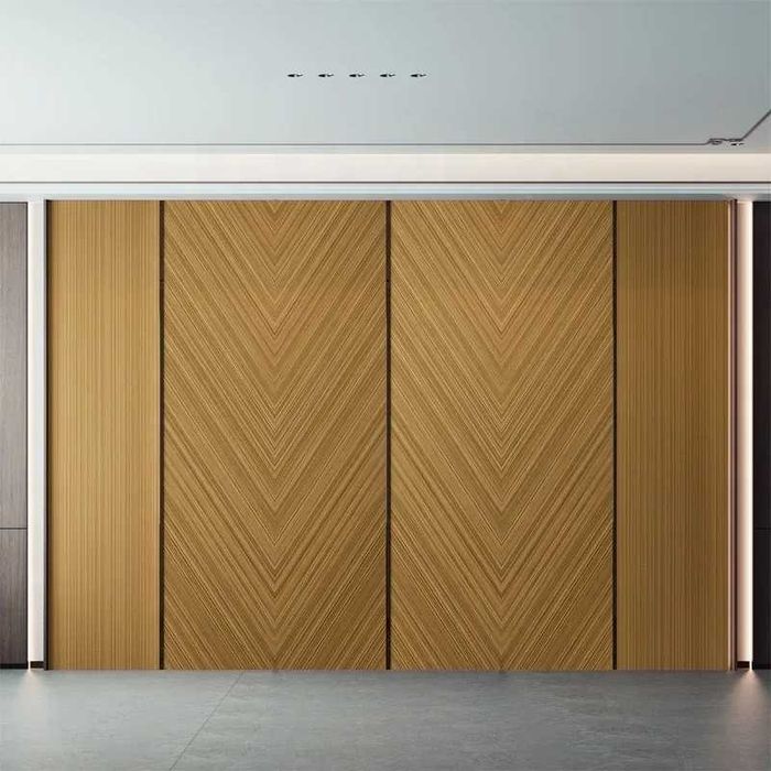 Установка бамбуковых панелей