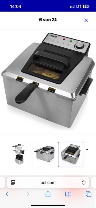 Friteuza dubla PRINCESS 3270W noua