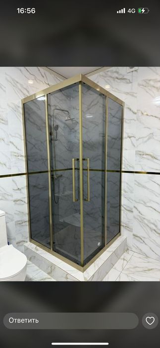 Душевые ограждения из стекла