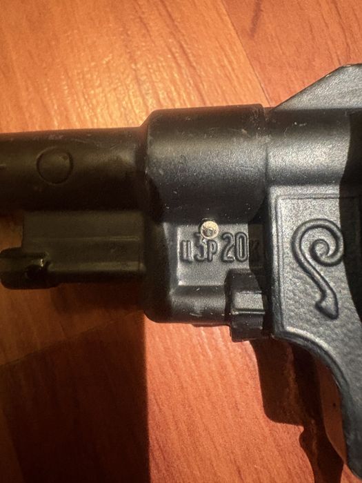 Игрушечный револьвер с пистоном СССР