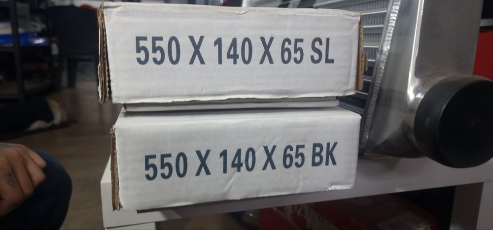 Интеркулер 550х140х63 (57ф) #Proto