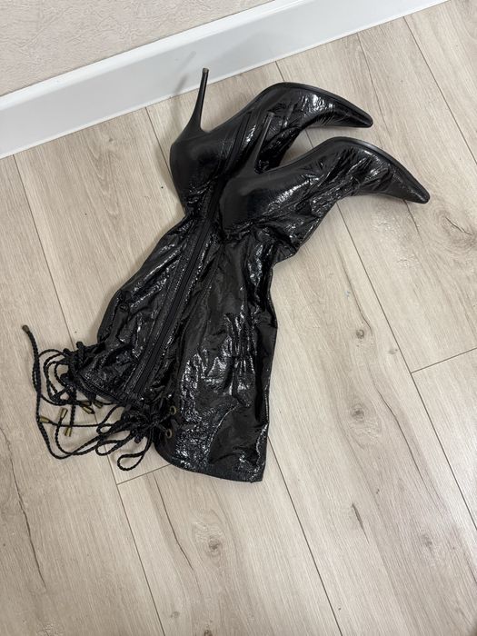 Сапоги-чулки, туфли