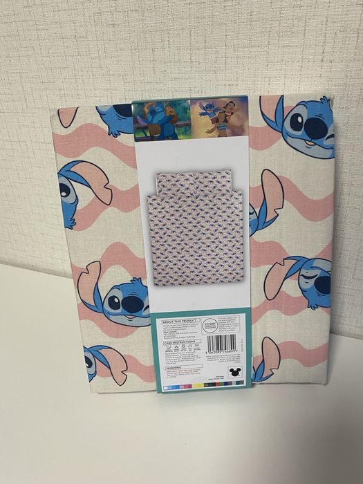 Двоен спален комплект Disney Стич, Stitch Asda George, спално бельо