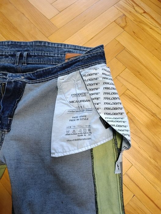 Дънки за мотор Trilobite 1665 Micas Urban Blue W42/L32