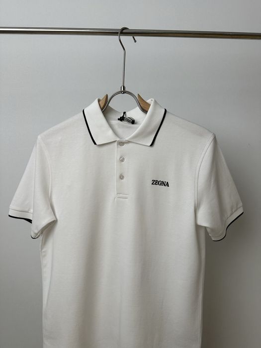 Мъжка тениска Zegna поло яка нов модел