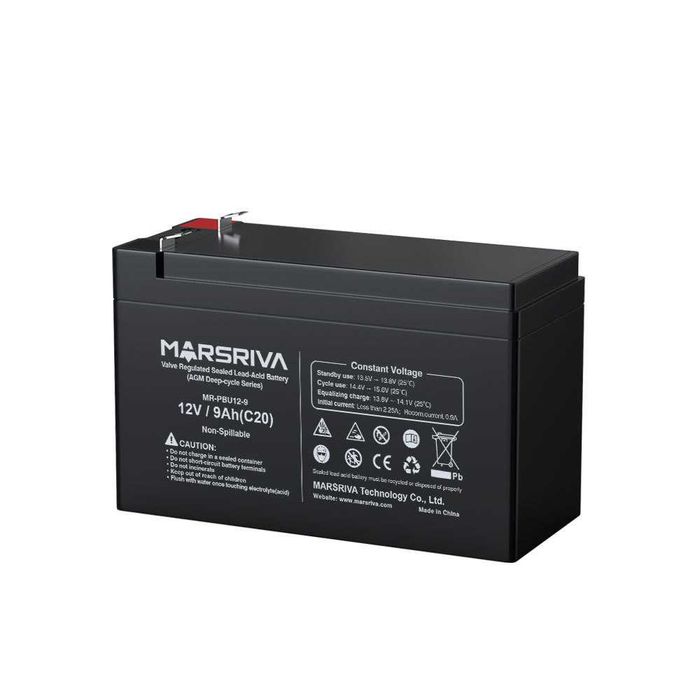 Аккумуляторная батарея для UPS MR-PBU12-9 - 12В / 9Ач
