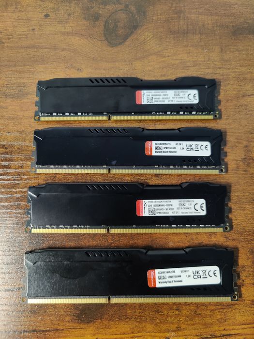 Memorie RAM HyperX Fury 32GB (4×8GB) DDR3 1600MHz
