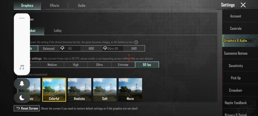 Black shark 4 pubg 90 fps