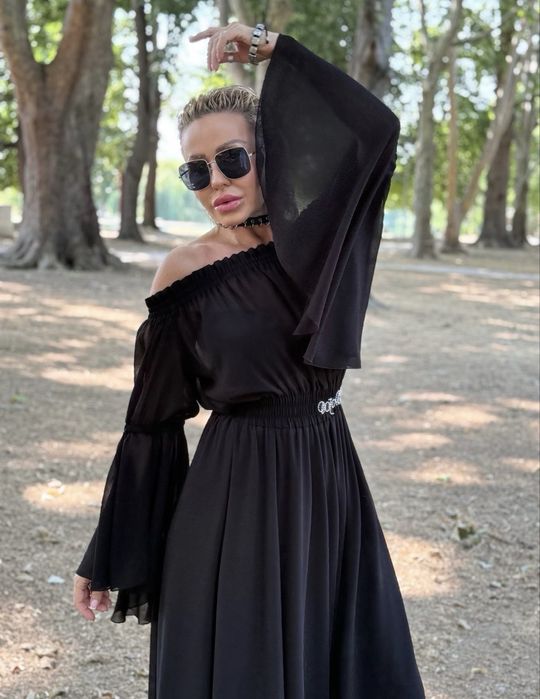 Рокля Джофра/Djofra черна