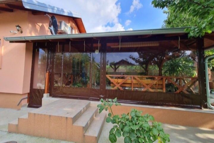 Inchideri terase/ foisoare cu folie transparenta/cristal Galati Braila