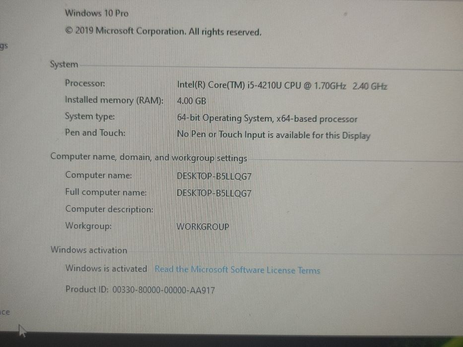 Ultrabook Lenovo Thinkpad S440 - i5-4210u/ 4gb Ram/ SSD 128Gb/Baterie OK