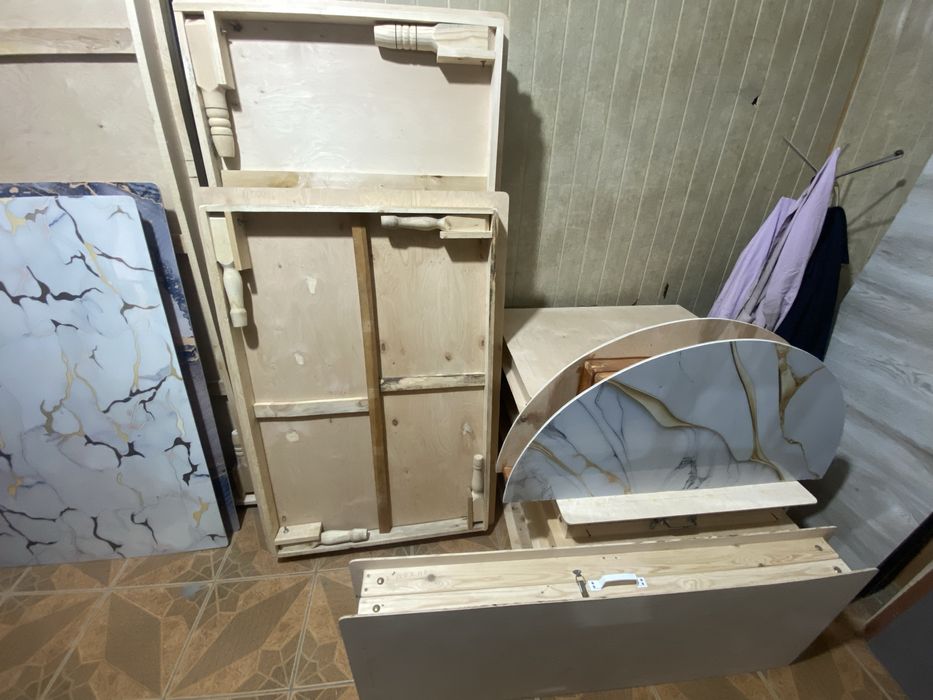 Жер столдар бар.