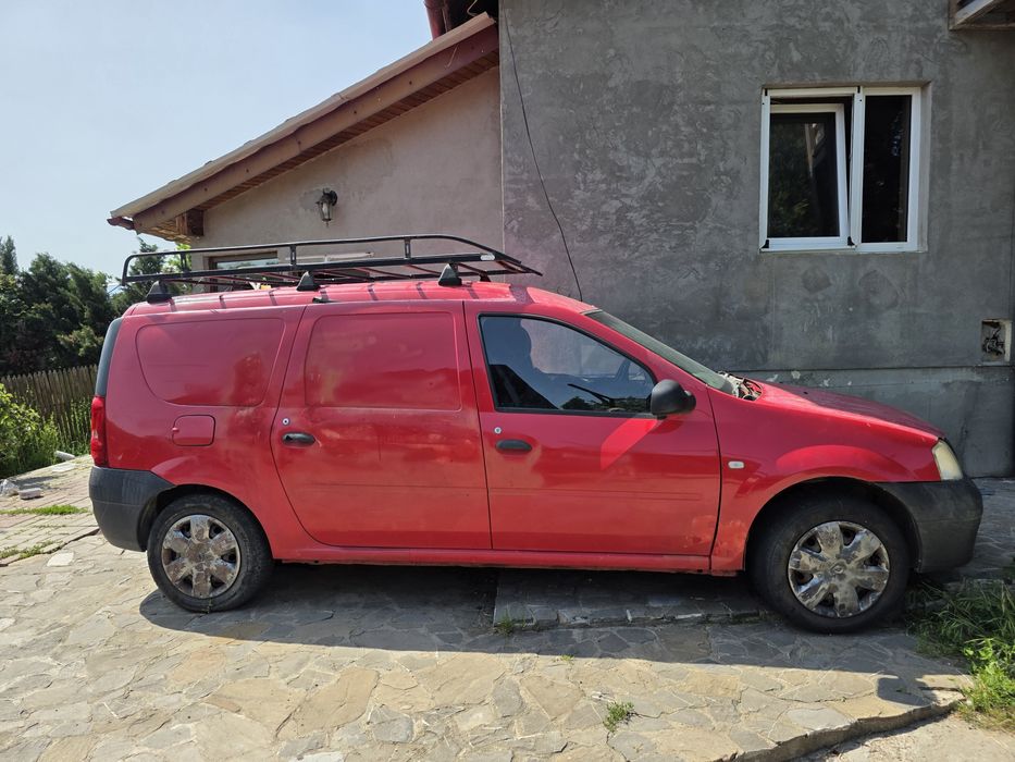 Dacia Logan, autoutilitara N1, roșu,  2007