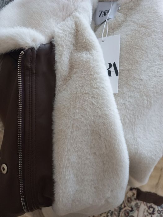 Куртка-дубленка на теплую зиму