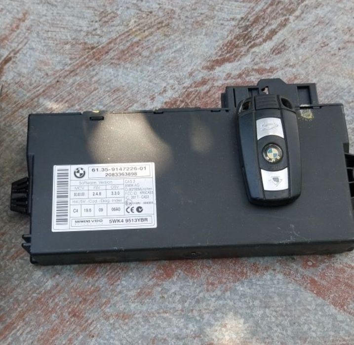 Оригинален Пълен комплект Имобилайзер БМВ/BMW N52 Siemens 7 574 544  MSV80 BMW E90 E91 E92 E93 E82 E88 E61 F10 F11