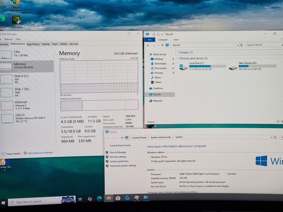 PC Gaming de buget  + Monitor