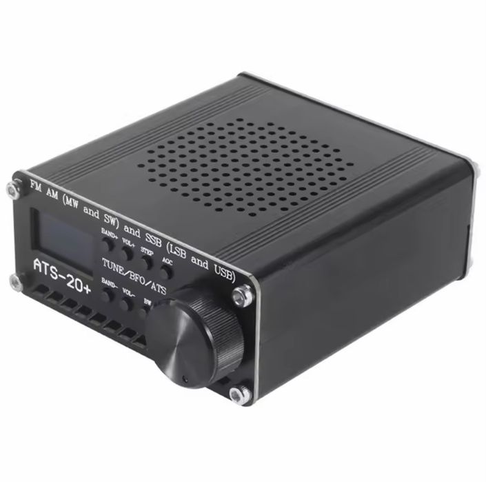 ATS 20+, 0.96 inch, 800mAh, metal, pentru FM, AM, LW, SW, SSB