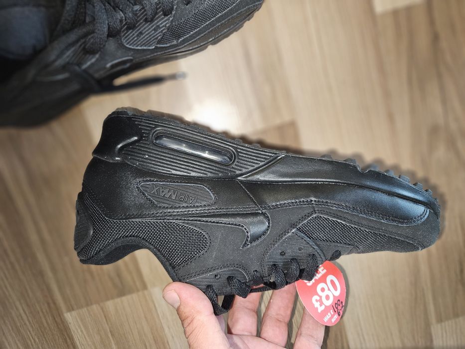 Adidași Nike air max negru si albastru