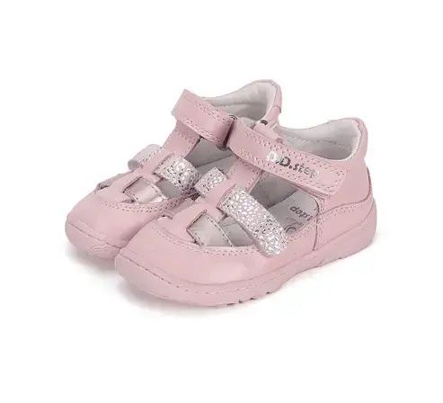 НОВО! Боси сандали DD Step 20-25 естествена кожа