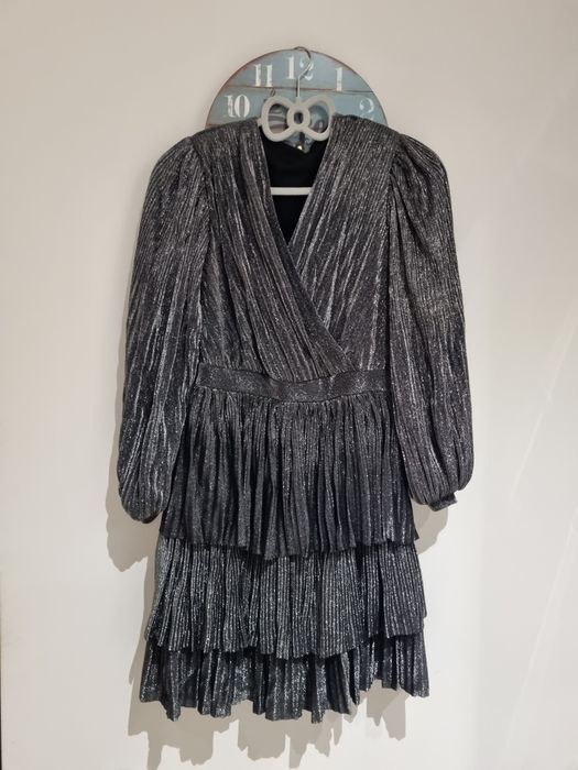 Rochie argintie ocazie