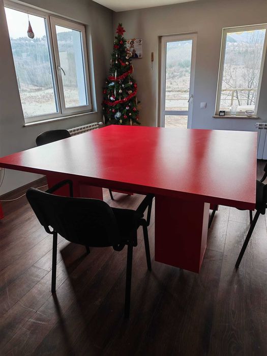 Трапезна маса на колела/Офис маса