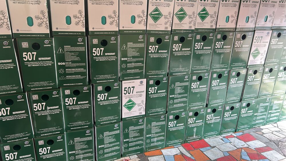 Фреон r404a, r507a, r410a, r134a