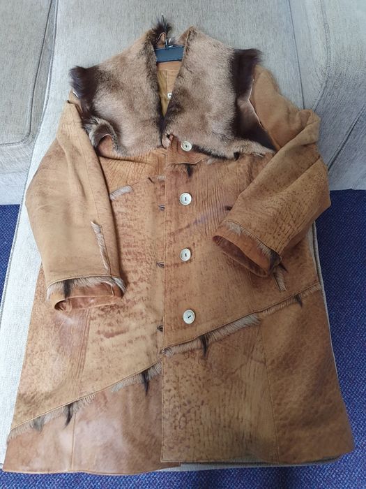 Haina cojoc din piele naturala-blana