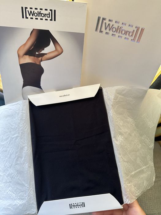 Оригинален Wolford Fatal Top, S, цвят черен