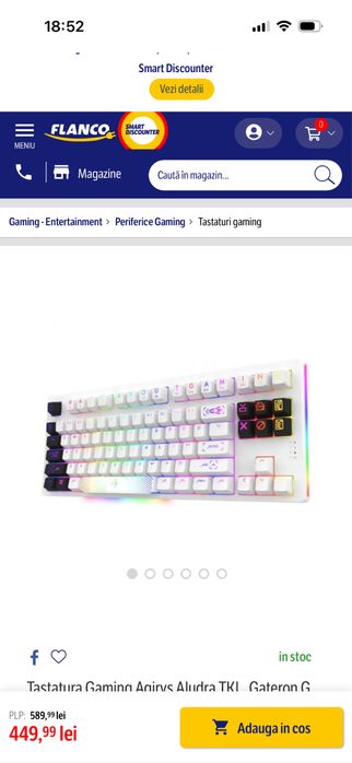 Tastatura mecania aqirys