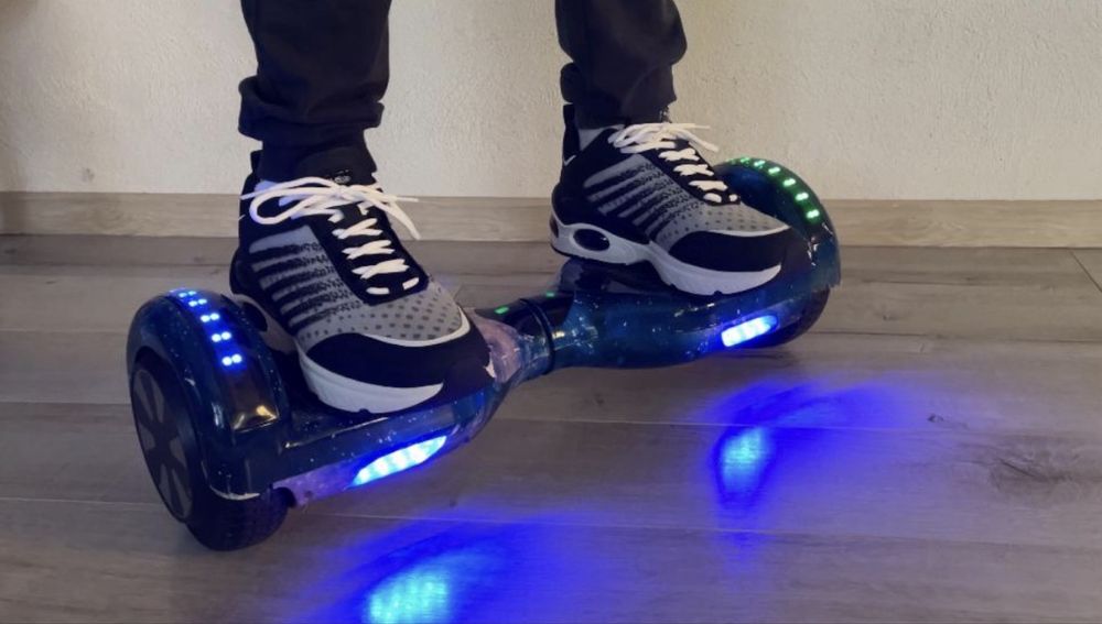 Hoverboard “Galaxie” cu Geanta de transport