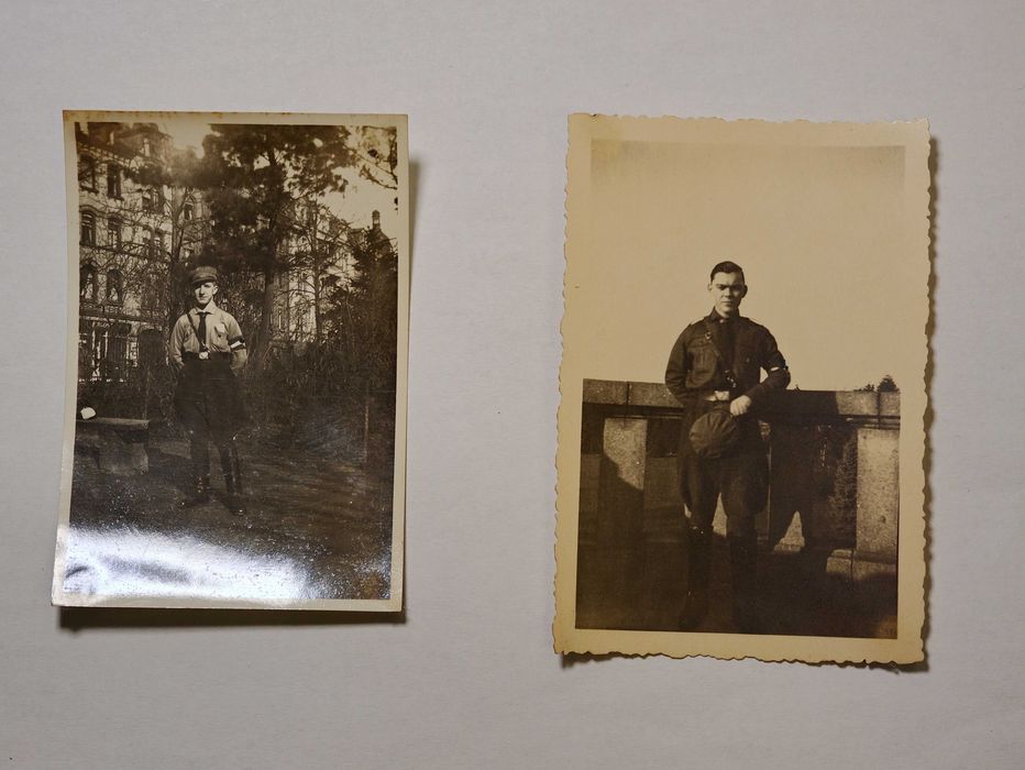 Lot 2 Fotografii / Poze Vechi WW2 - Război (Anii '30-'40) Colecție