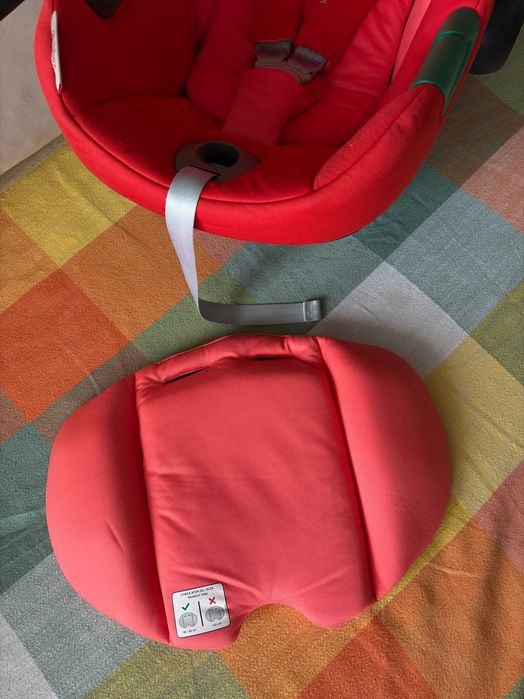 Cybex Aton S2 i-Size Infant Car Seat 0-24m Hibiscus Red