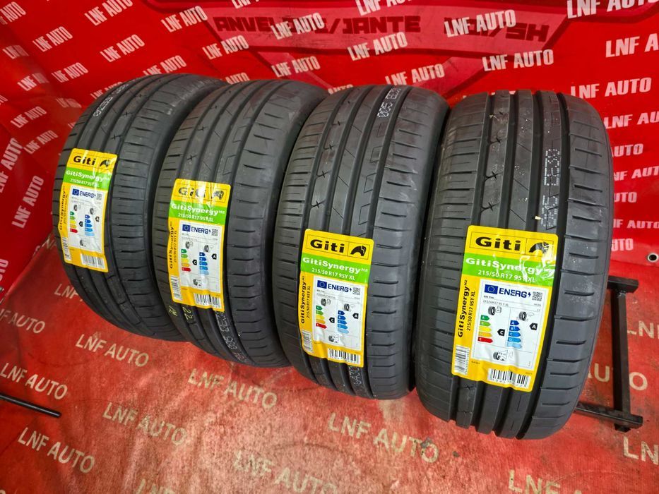 anvelope de vara - 215/50/17 - giti - noi - dot 3122 !
