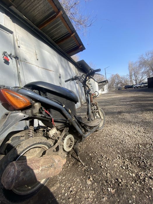 Хонда дио на ходу